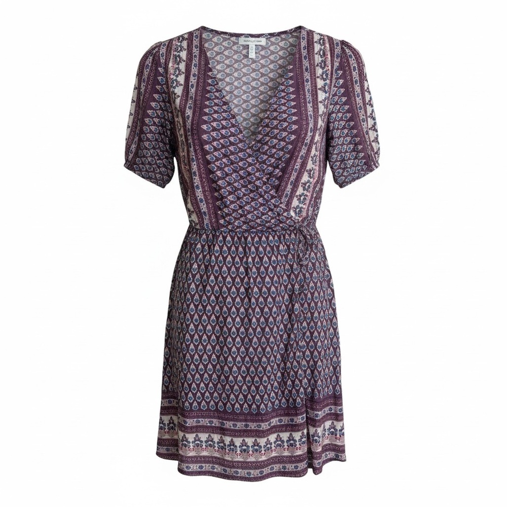 Urban Outfitters Boho Print Mini Dress | Short Sleeve | Size Small